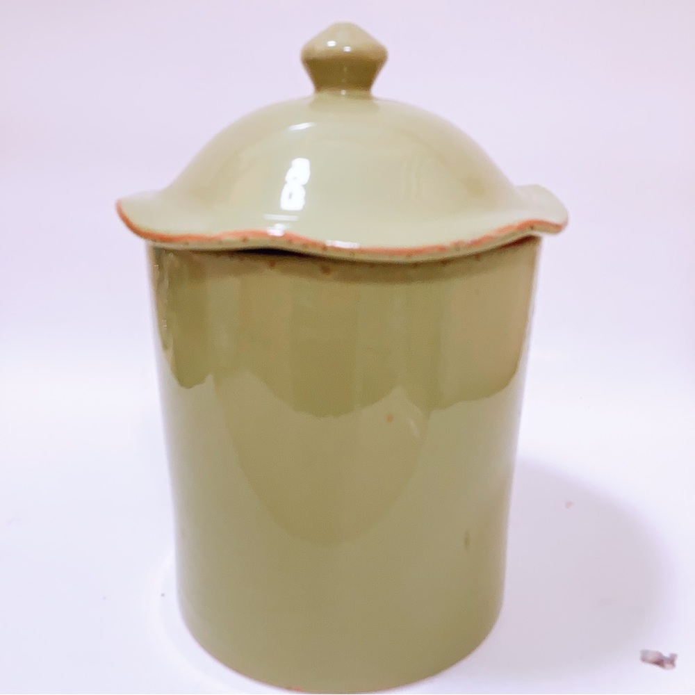 Medium Canister & Lid Cucina Fresca by VIETRI (ITALY)